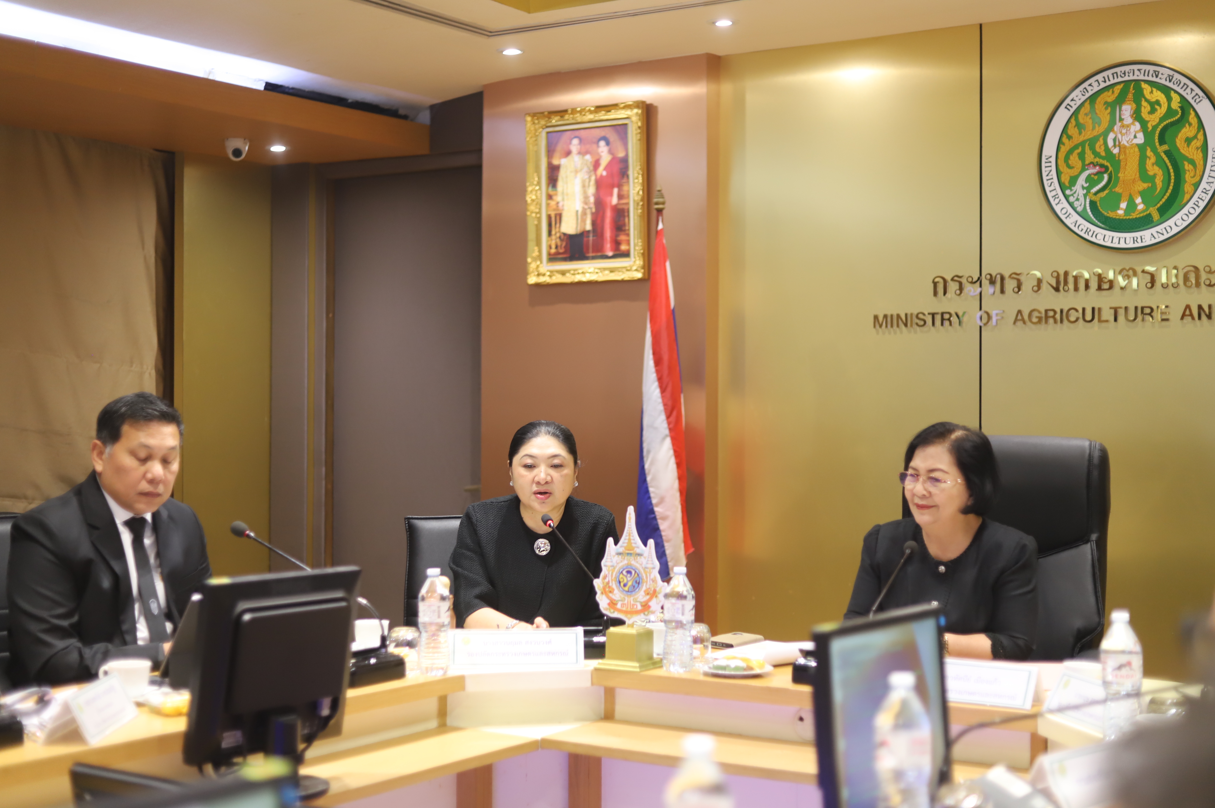 title - ส.ป.ก. ร่วมประชุมคณะกรรมการอำนวยการจัดงานพระราชพิธีพืชมงคลจรดพระนังคัลแรกนาขวัญ ประจำปี 2569 ครั้งที่ 1/2569